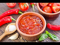 Красный острый